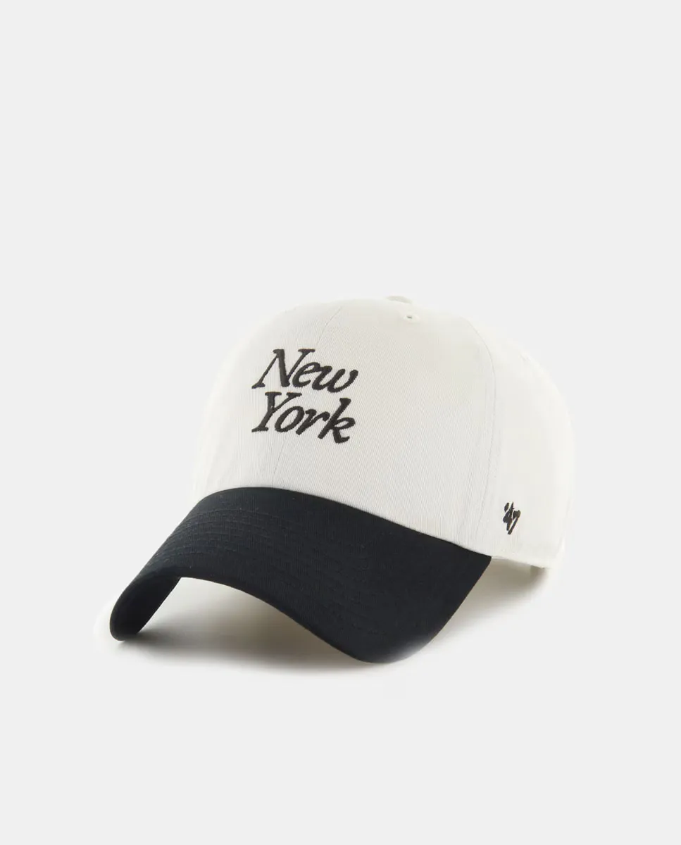 

Кепка MLB New York Yankees Foundation Script TT '47 Clean Up 47 Brand, цвет Crudo