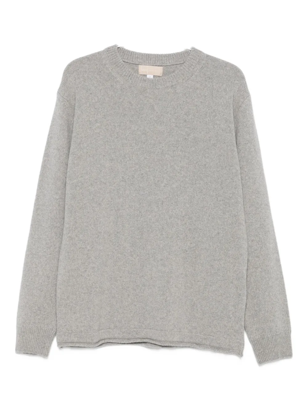 

Свитер с круглым вырезом 120% Lino, серый