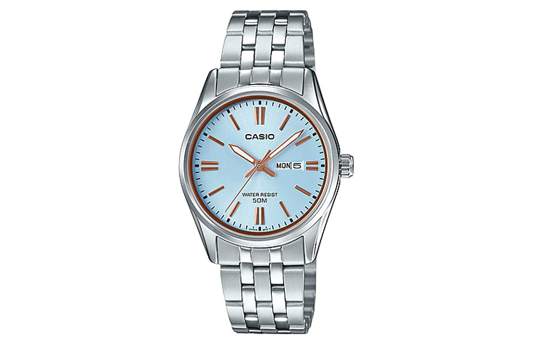 

CASIO Часы Women's Standard Series Blue Watch LTP-1335D-2AV, Light Blue