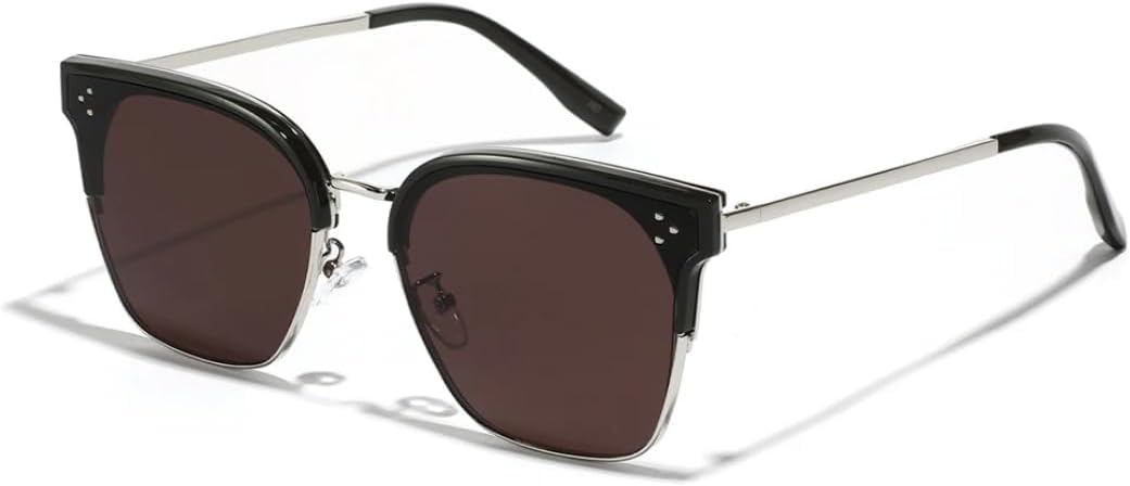 

Ретро-модные солнцезащитные очки для женщин и мужчин, классические винтажные солнцезащитные очки с защитой от УФ-излучения UV400 для использования на открытом воздухе SZVVBKK, Tea