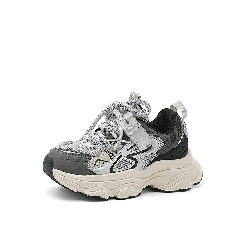 Кроссовки Jeep Kids Lifestyle Shoes Kids Low-top Silver, серый — фото 2
