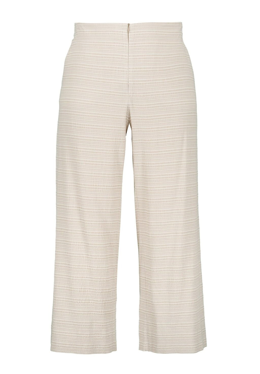 

Брюки CRINKLE STRIPE LEG SOPHIE STRETCH CROP Ulla Popken, песочный
