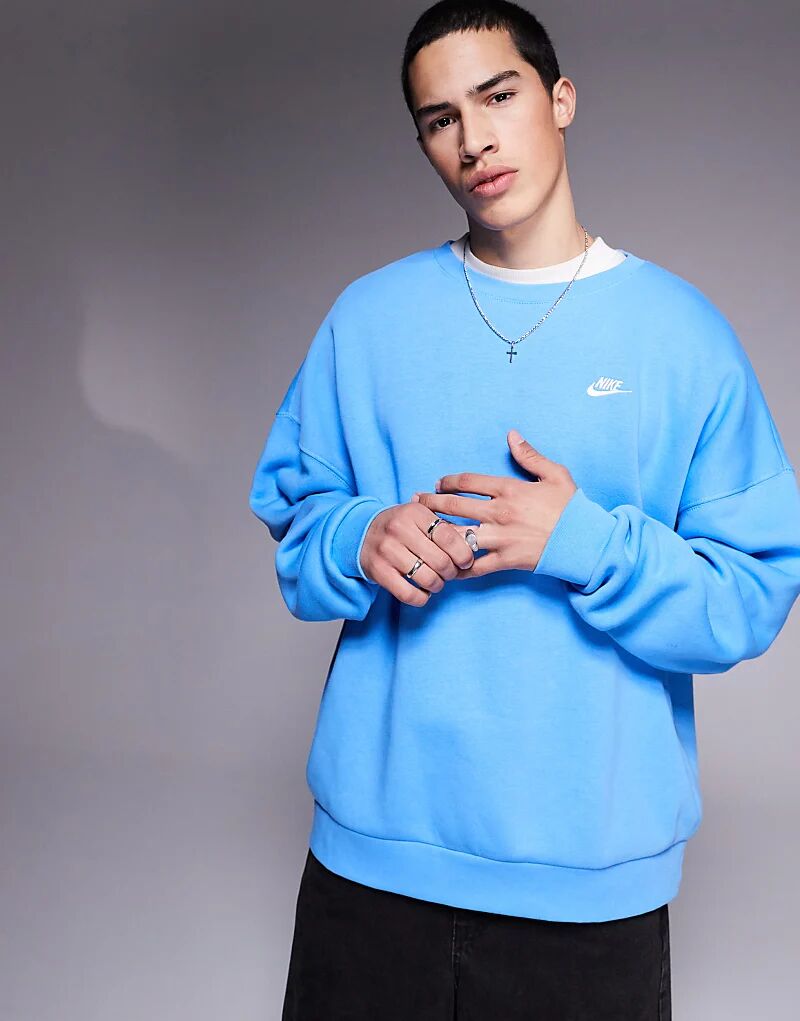 

Клубная толстовка синего цвета Nike