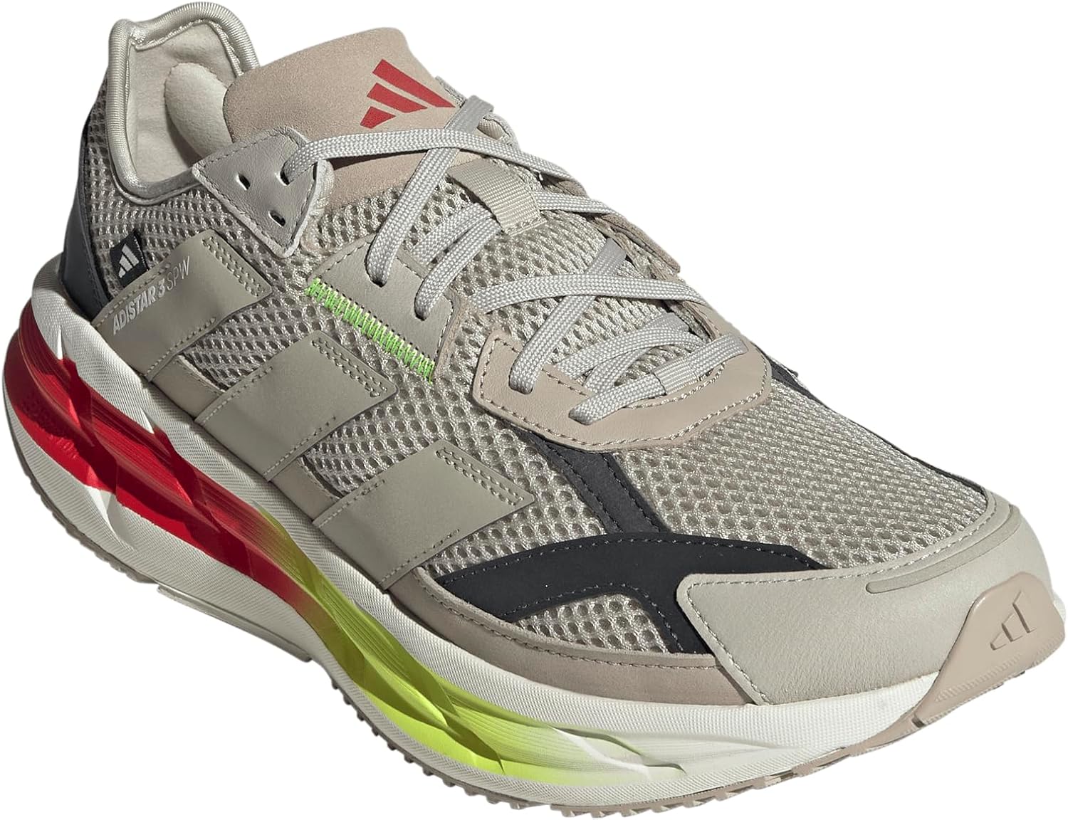 Мужские кроссовки Adidas Adistar 3, Wonder Alumina/Wonder Beige/Lucid Lemon — фото 2