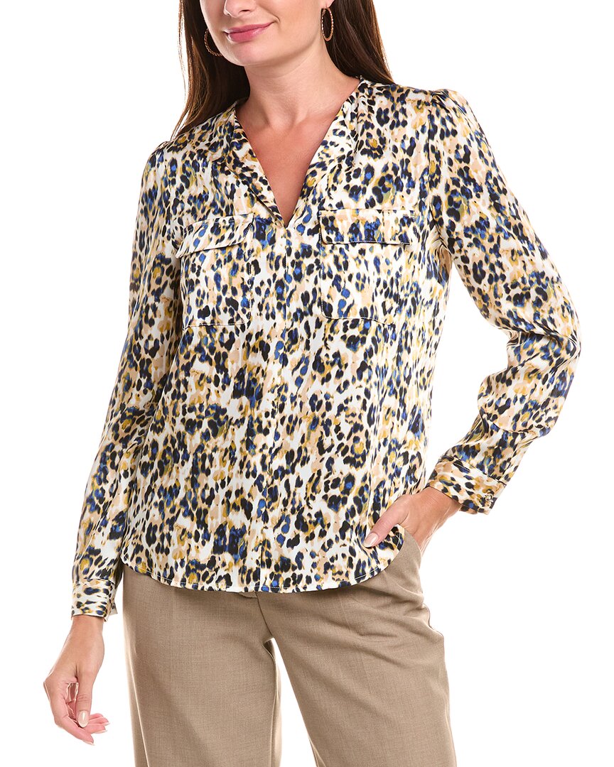 

Джонс Нью Йорк Упрощенная Утилитарная Блузка Jones New York, белый