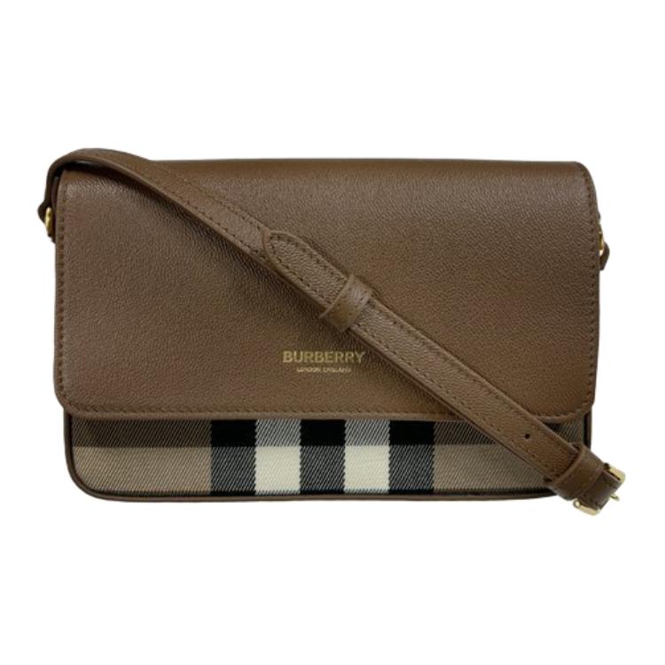 Классическая наплечная сумка Burberry унисекс — фото 3