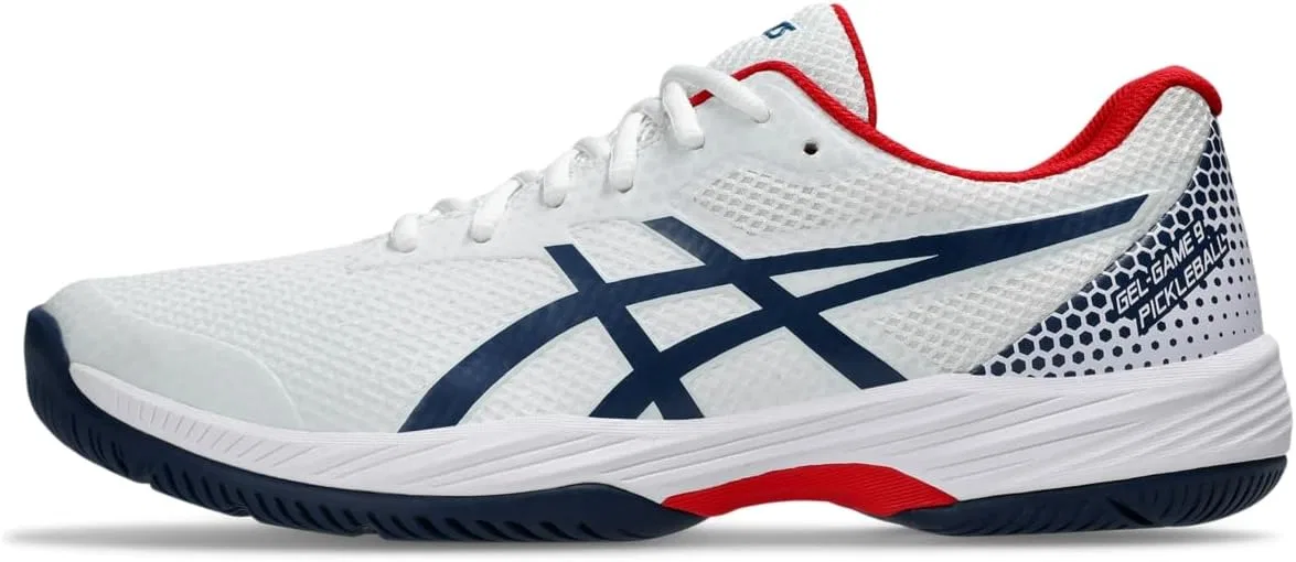 Кроссовки для тенниса и пиклбола ASICS Gel-Game 9, White/Night Sky