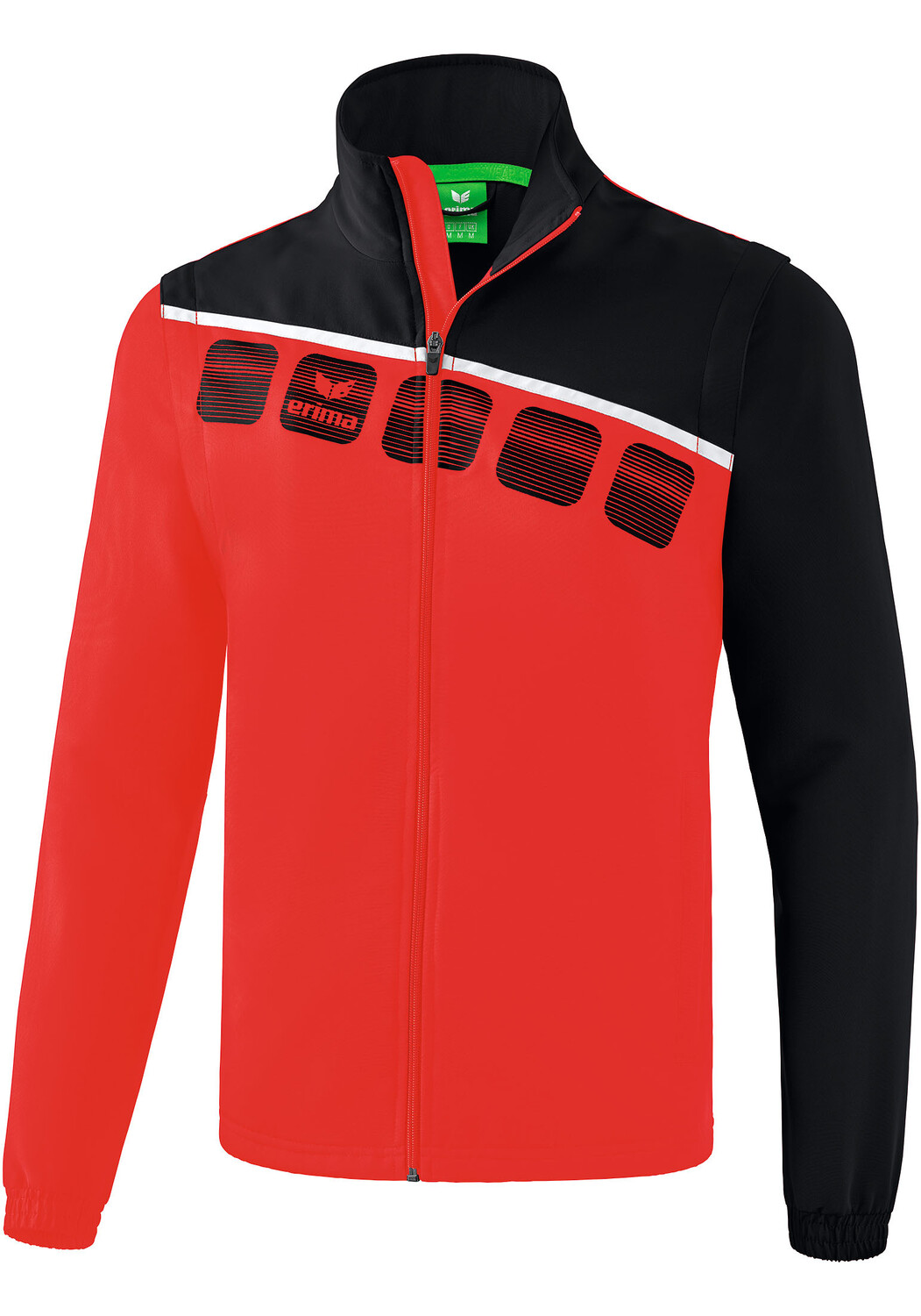 

Куртка erima 5 C Jacke mit abnehmbaren Aermeln, красный