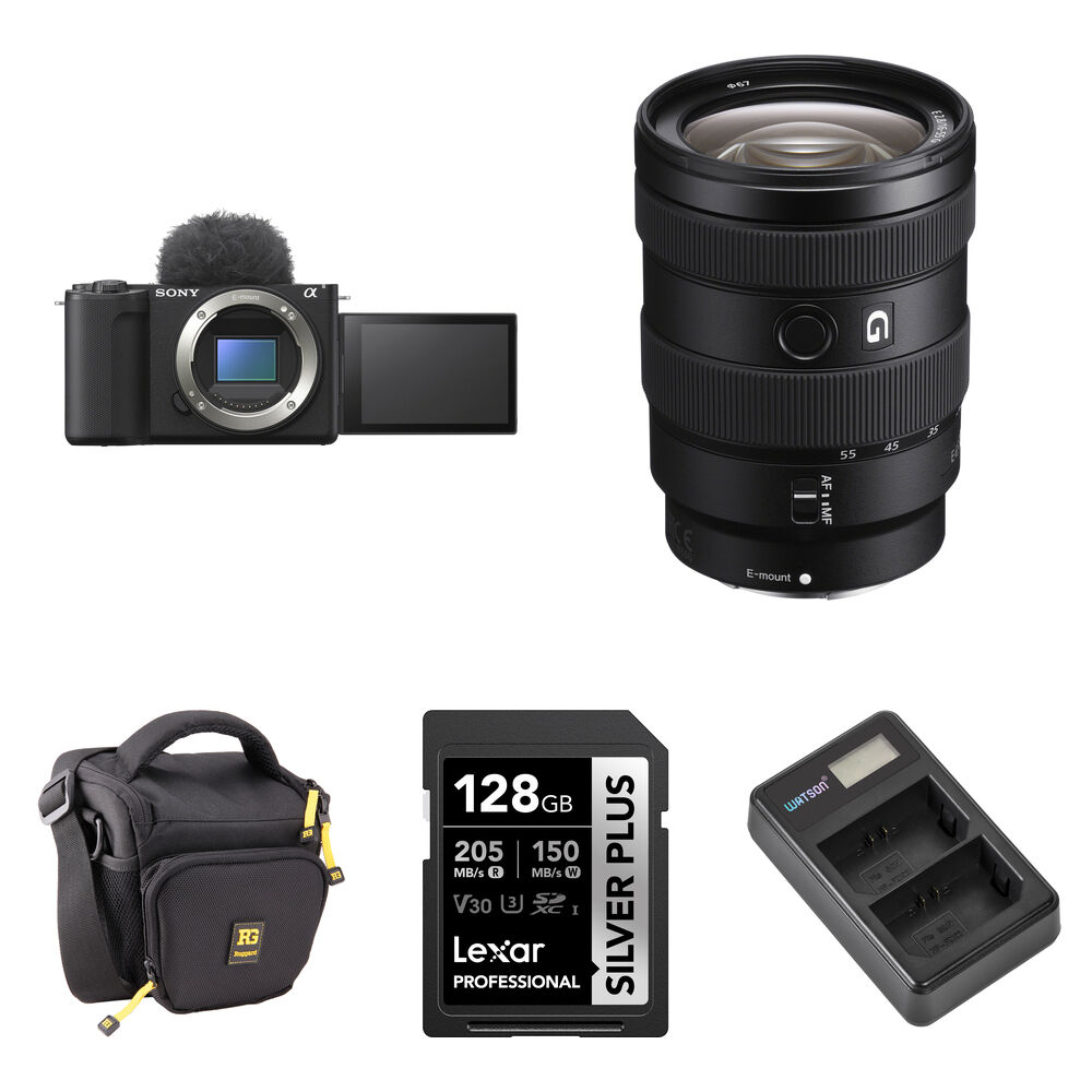 

Беззеркальная камера Sony ZV-E10 II Mirrorless Camera with 16-55mm f/2.8 Lens and