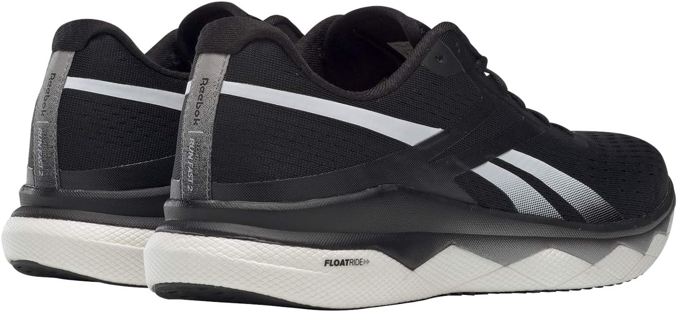 Мужские кроссовки для бега Reebok Floatride Run 2.0, белый/черный/серый — фото 4