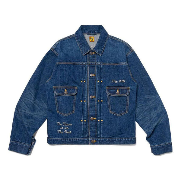 

Куртка denim work jacket 'indigo' Human Made, индиго