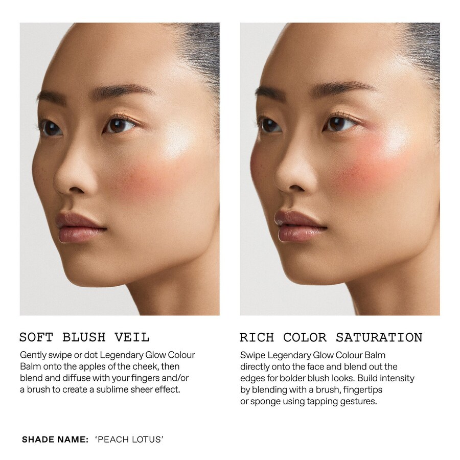 Кремовые румяна Divine Cream Blush: Легендарный бальзам для лица Legendary Glow Color Balm PAT McGRATH LABS, 0.24 oz /7 g, Peach Lotus — фото 3