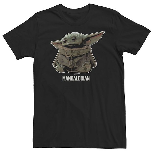 

Футболка Big & Tall Star Wars The Mandalorian Baby Yoda Bounty Cutout Licensed Character