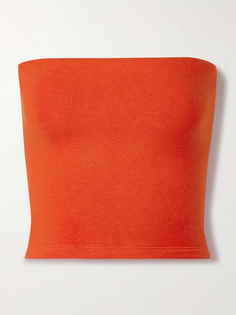 

Топ Lauren без бретелек из эластичного трикотажа Leset, красный