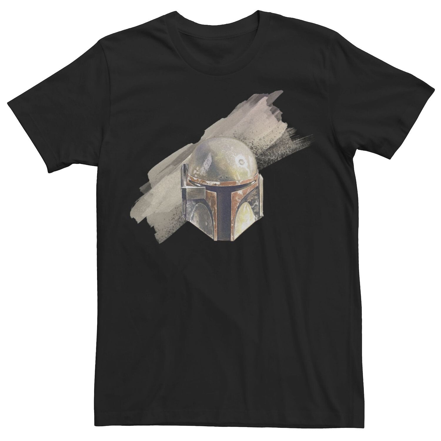 

Мужская футболка со шлемом The Mandalorian Boba Fett Licensed Character