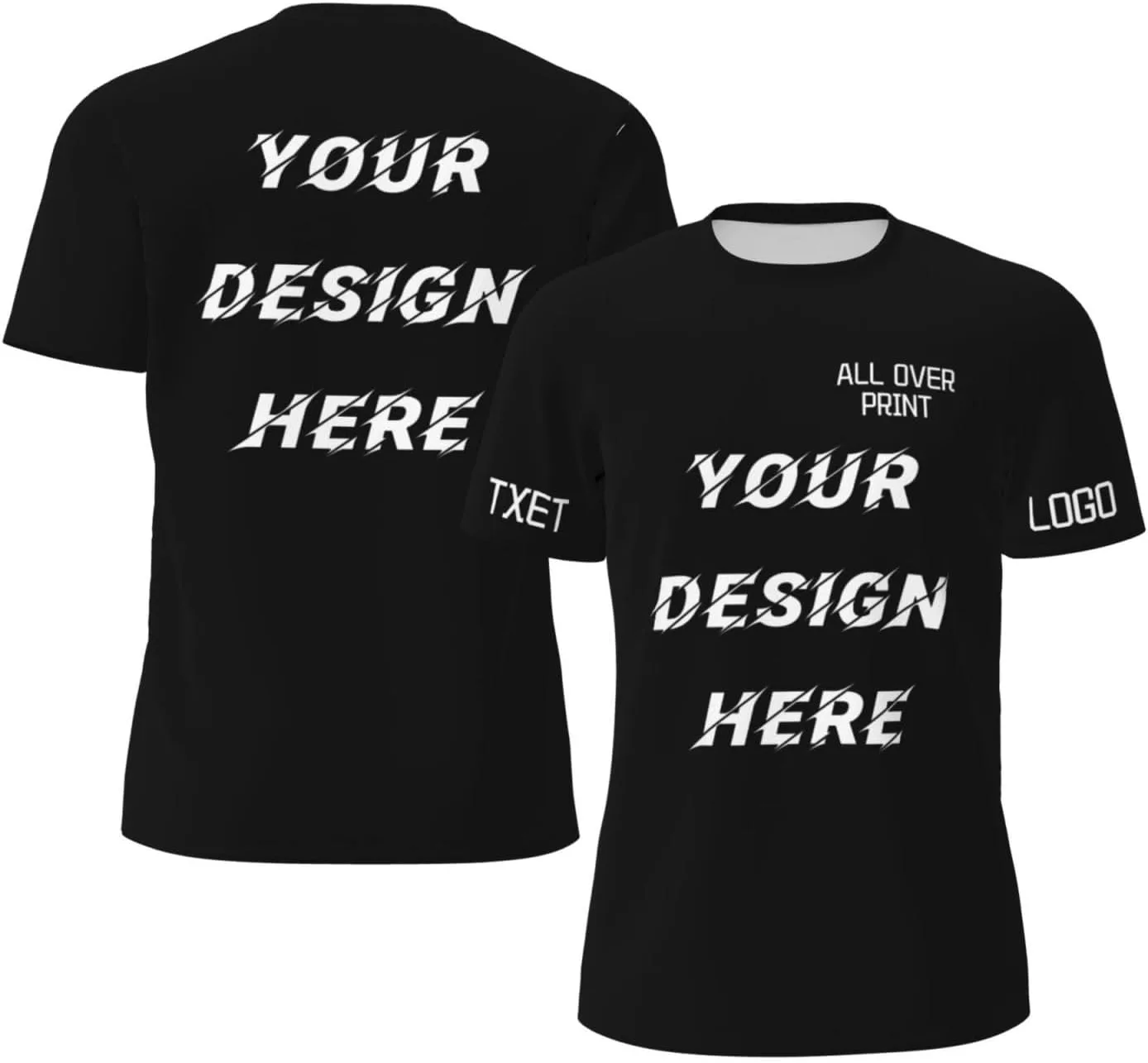

Футболка Custom с логотипом и текстом