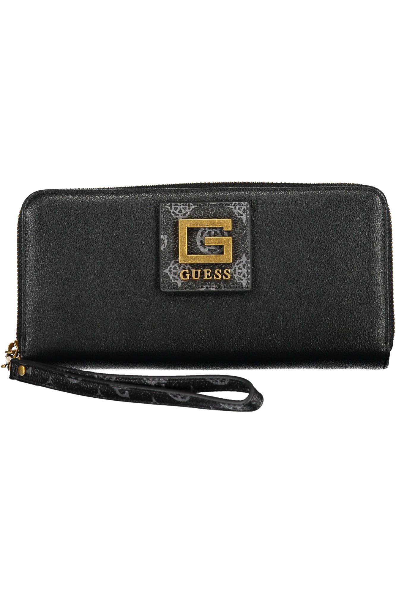 

Черный женский кошелек из полиуретана Guess Shoes