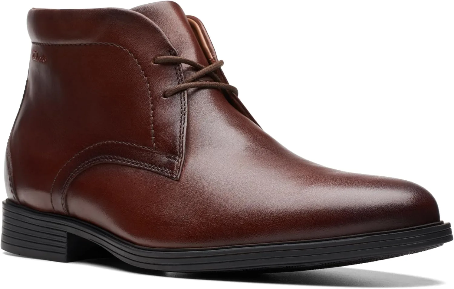 Мужские классические ботинки Clarks Whiddon имеют среднюю длину, красный — фото 3