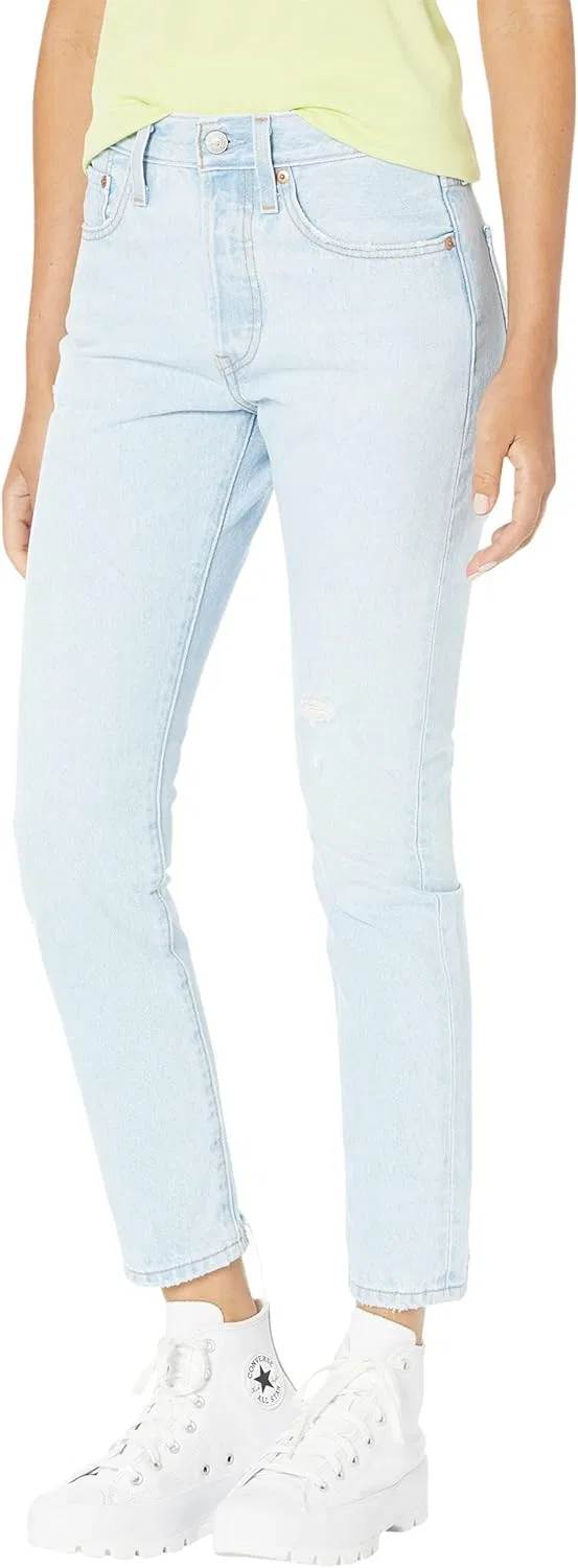Джинсы Levi's 501 Skinny, Светло-индиго