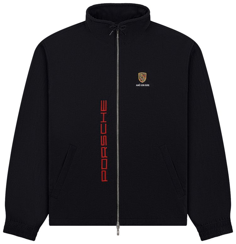

Нейлоновая спортивная куртка Aimé Leon Dore x Porsche Jet Black