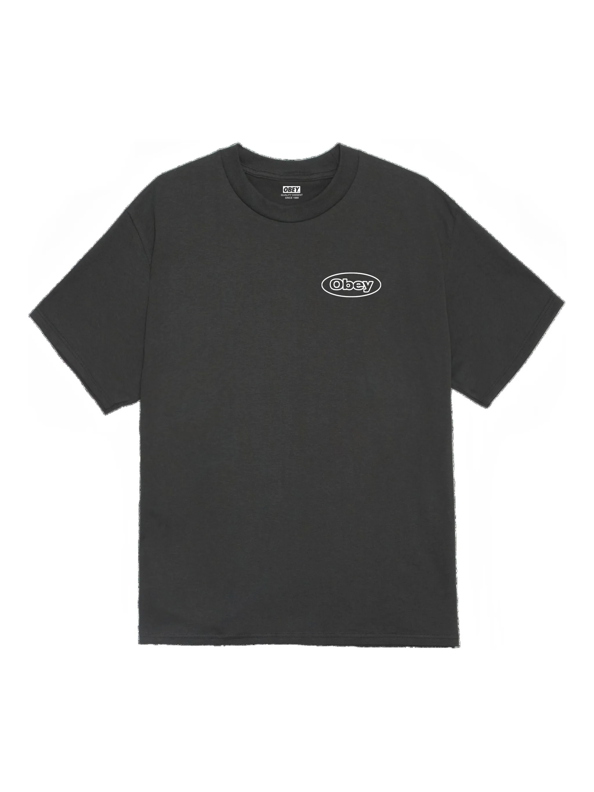 

Футболка с логотипом Obey, серый