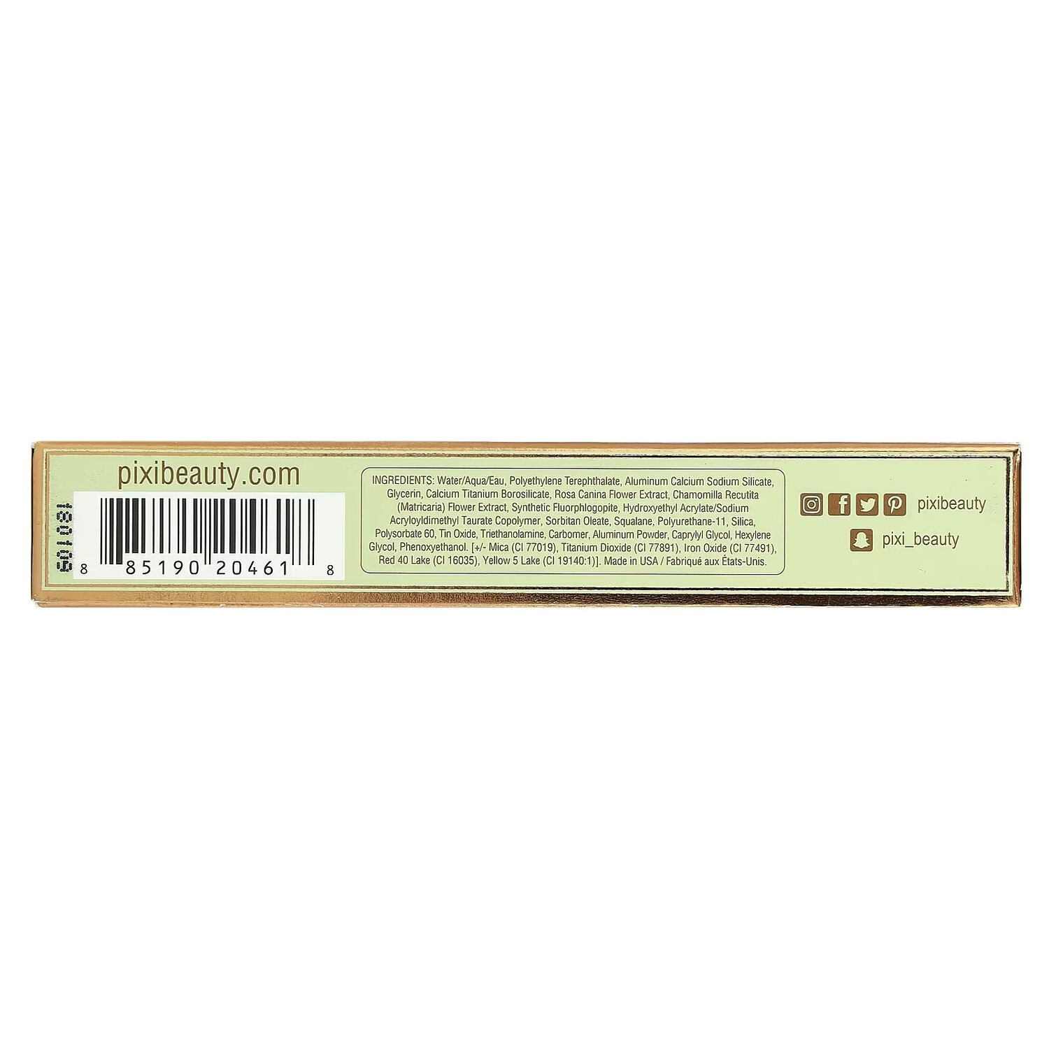 Тени для век Pixi Beauty Liquid Fairy Lights Glimmery Shadow 0005 Crystalline — фото 3