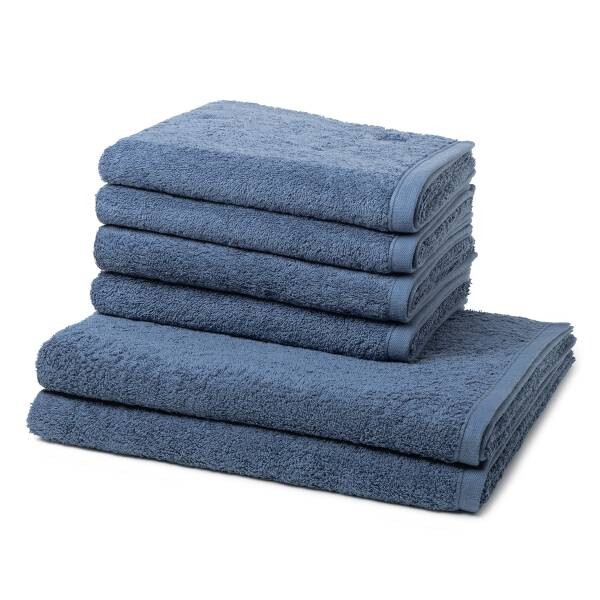 

Vita Набор полотенец Ross (6 шт), 50x1x100 см цвет denim