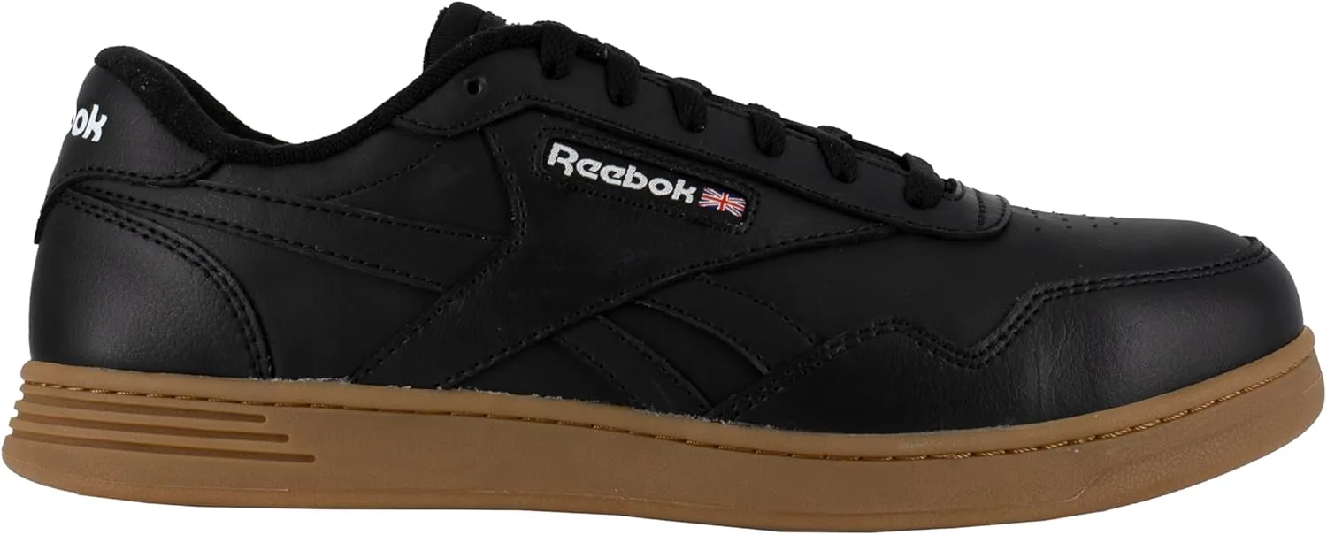 Женские рабочие кроссовки Reebok Work Club MEMT Work Sneaker Composite Toe Oxford, черный — фото 2
