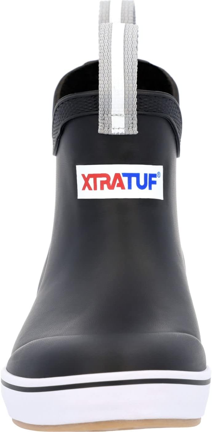 Детские дождевые ботинки Xtratuf с коротким голенищем, черный — фото 4