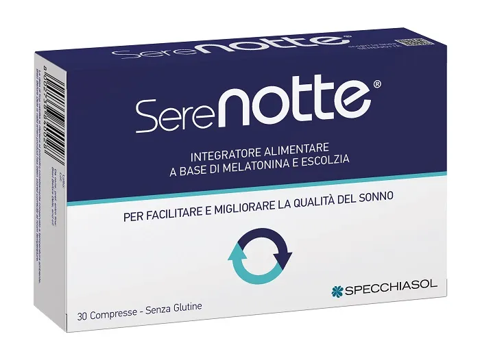 

Specchiasol Serenotte Plus Добавка для сна, 30 таблеток