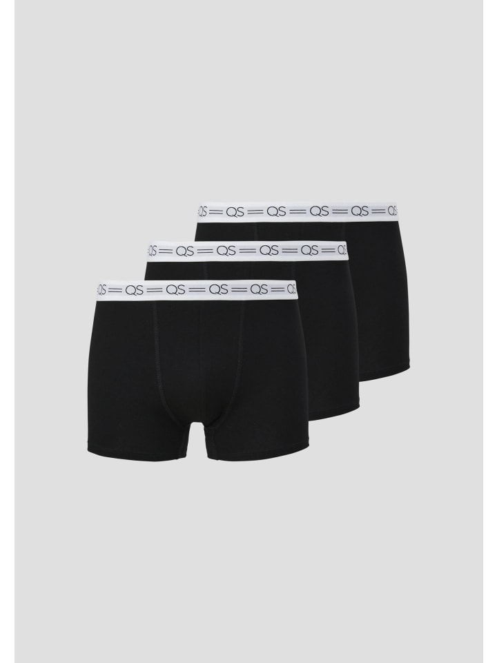 

QS Боксерские шорты 9999_черного цвета