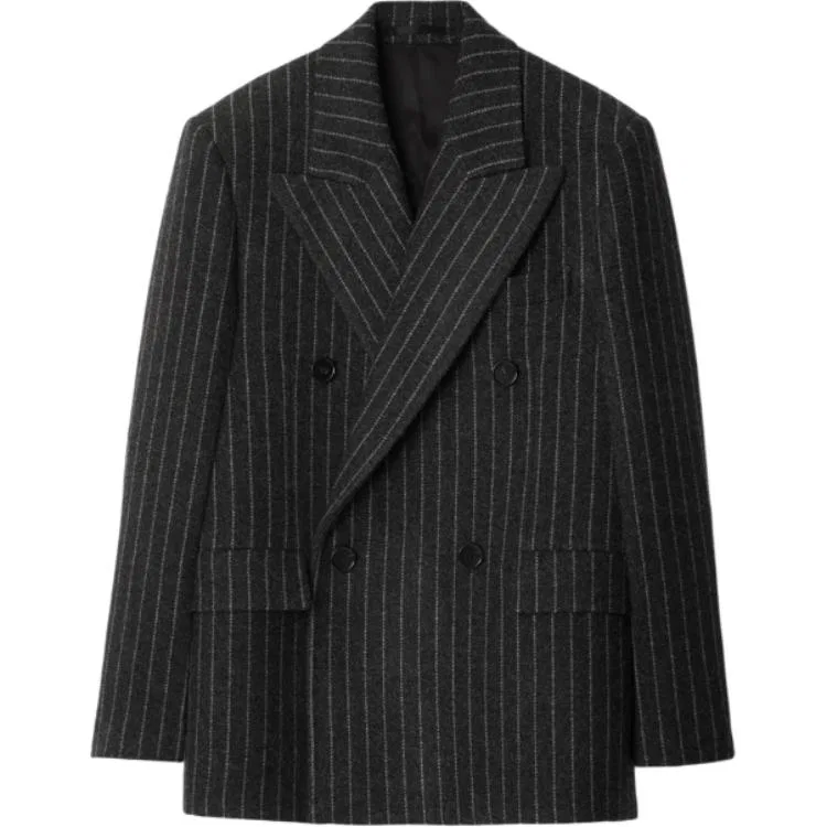 Куртка Burberry мужская, осенне-зимняя, темно-серый
