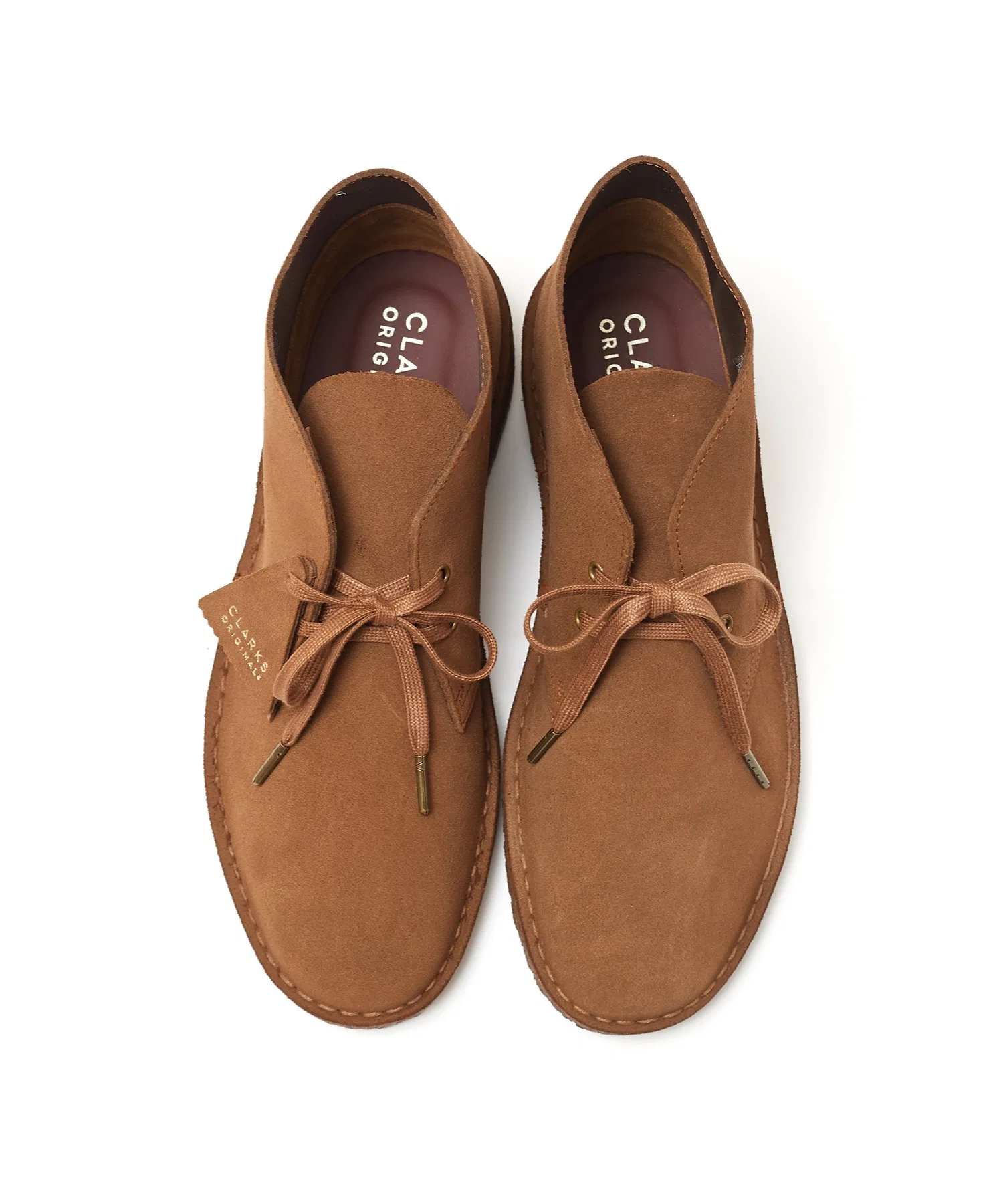 Унисекс ботинки Clarks Desert Boot коричневые — фото 3