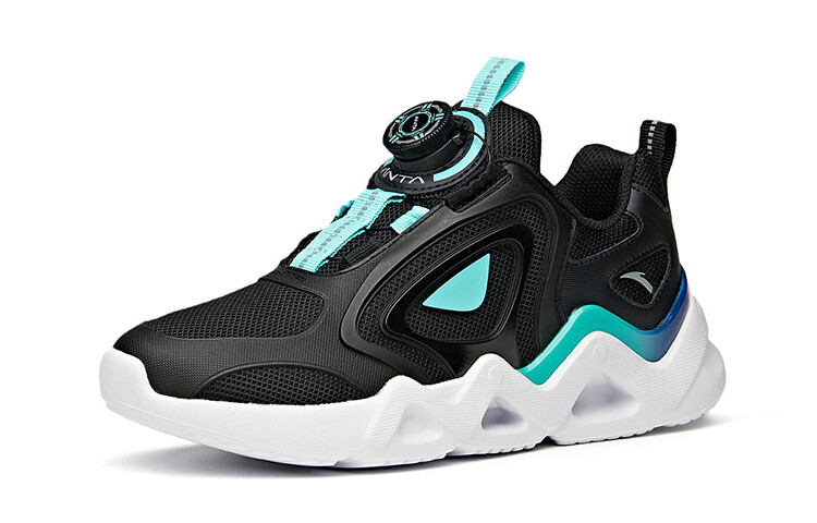 

Детские кроссовки GS Low-top черные/флуоресцентные Aqua Green Anta Kids
