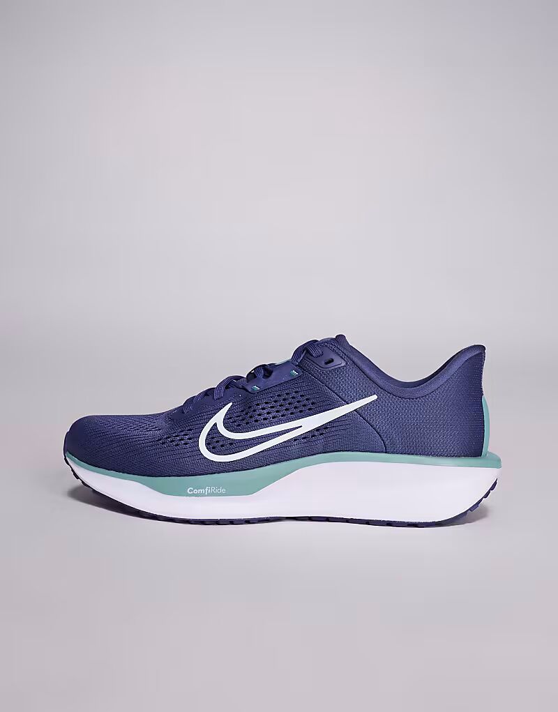 Кроссовки для бега Running Quest 6 фиолетового и белого цветов Nike Running — фото 2
