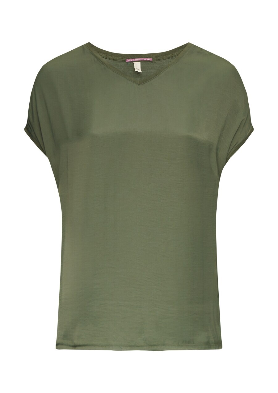 

Футболка QS Shirt, оливковый