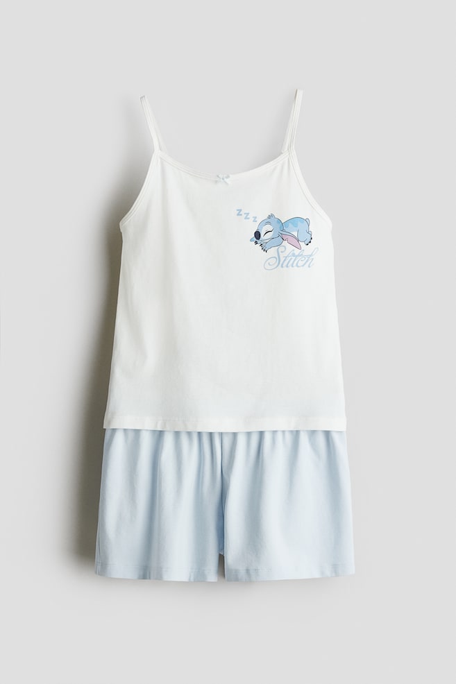 

Хлопковая пижама H&M, мультиколор