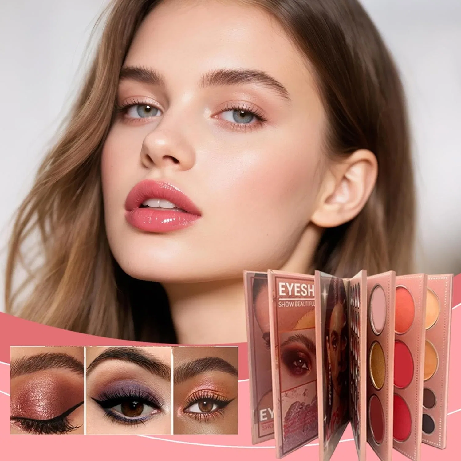 Многофункциональная палетка для макияжа Makeup Book Palette — фото 2