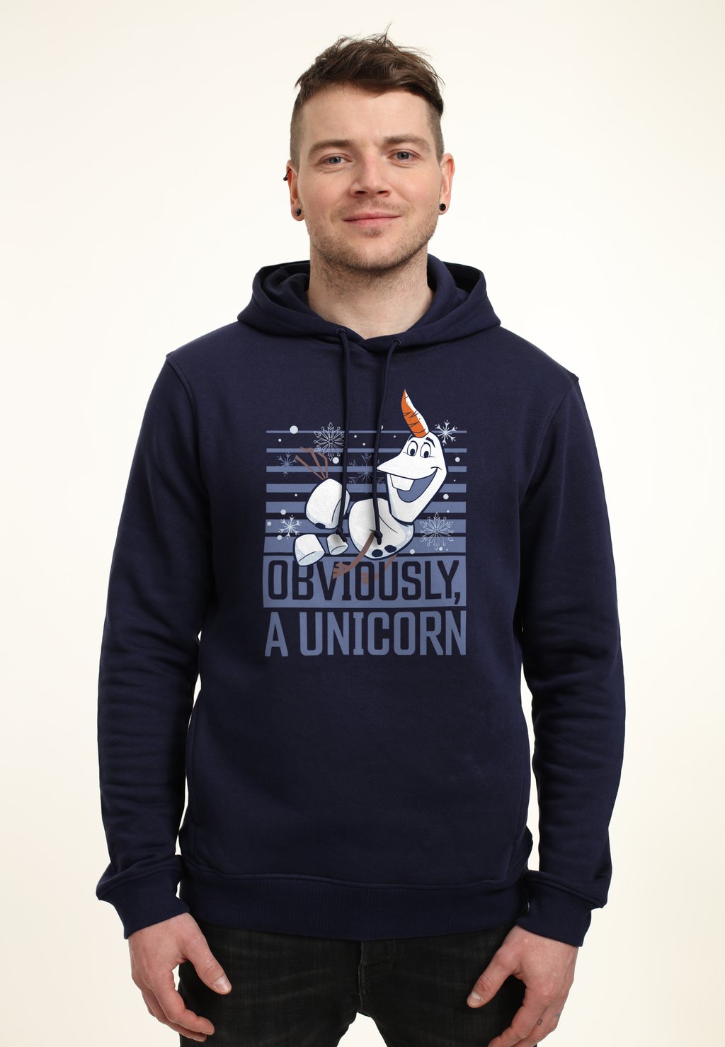 

Толстовка с капюшоном FROZEN 2 OBVIOUSLY OLAF Henry Tiger, темно-синий