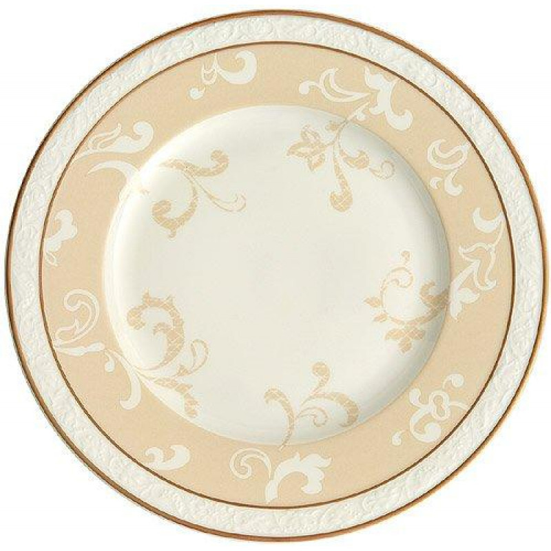 

Тарелка для завтрака из слоновой кости 22 см Villeroy & Boch, белое золото