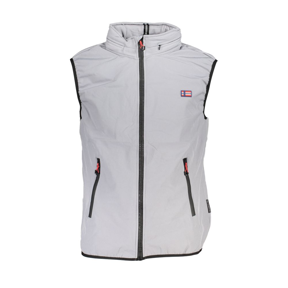 

Куртка из серого полиэстера Nautica