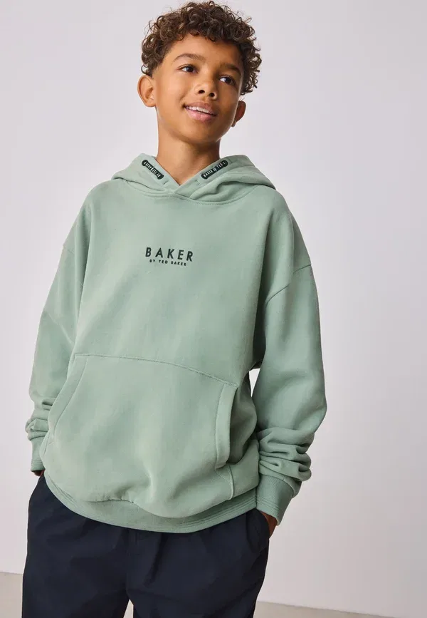 Толстовка с капюшоном Baker By Ted Baker, шалфейно-зеленый