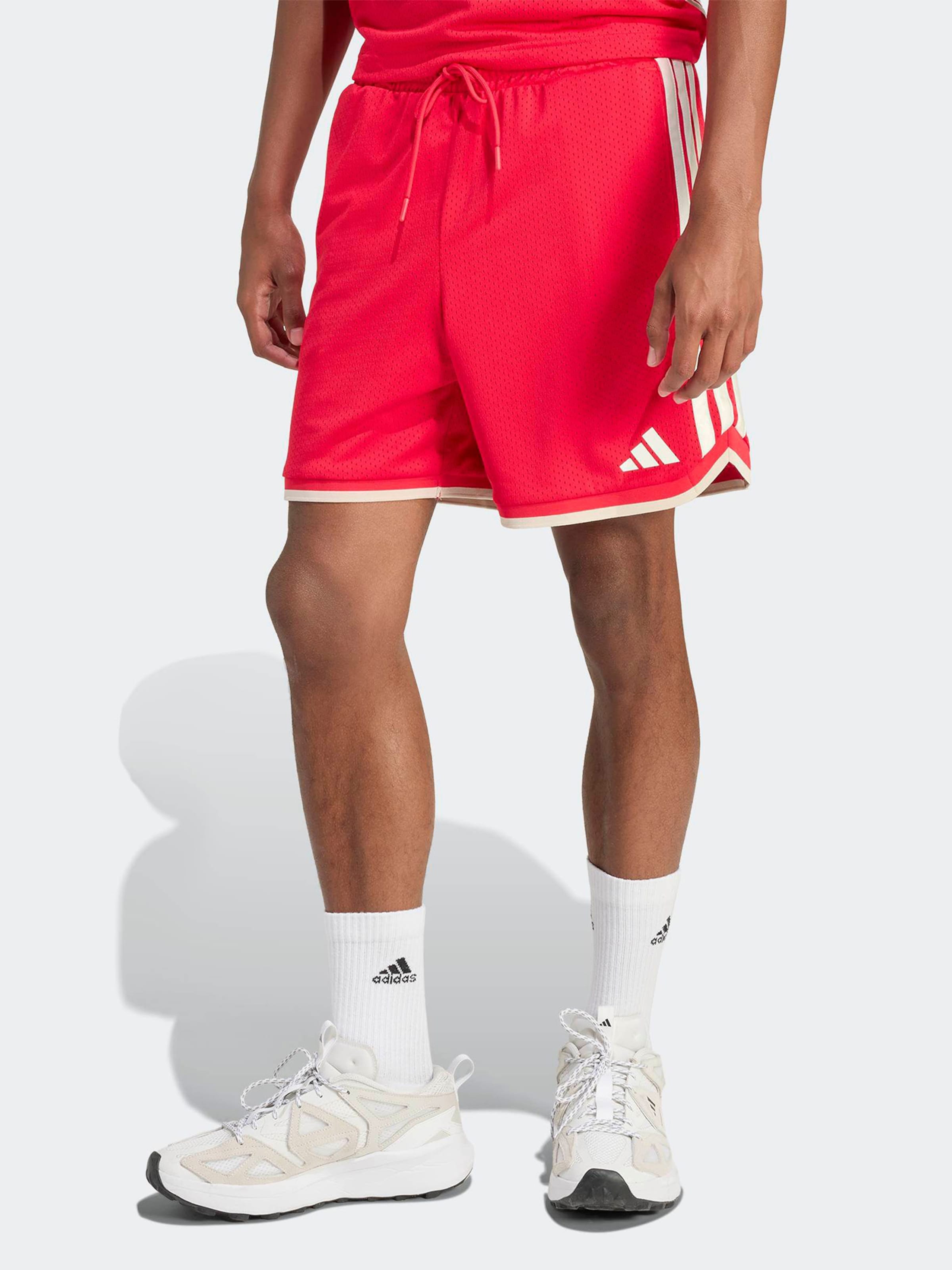 Adidas Sportswear Шорты для тренировок Regular 'Stadium' в красном цвете — фото 2