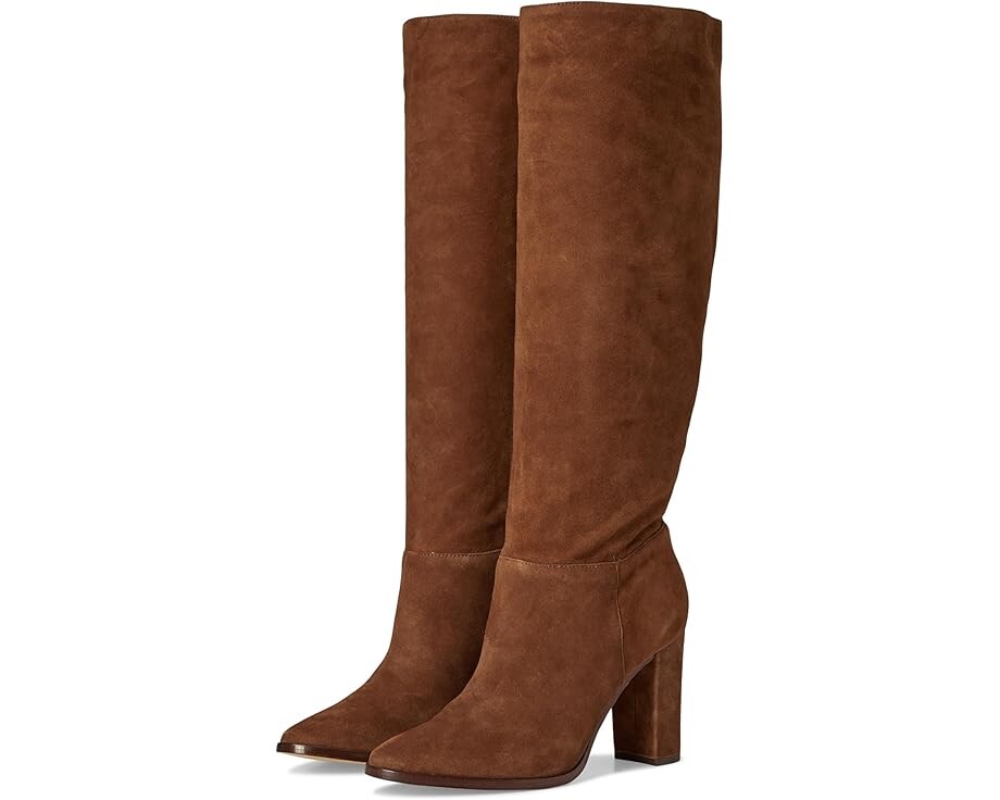 

Ботинки Lauren Ralph Lauren Artizan Suede Tall Boots, цвет Tobacco