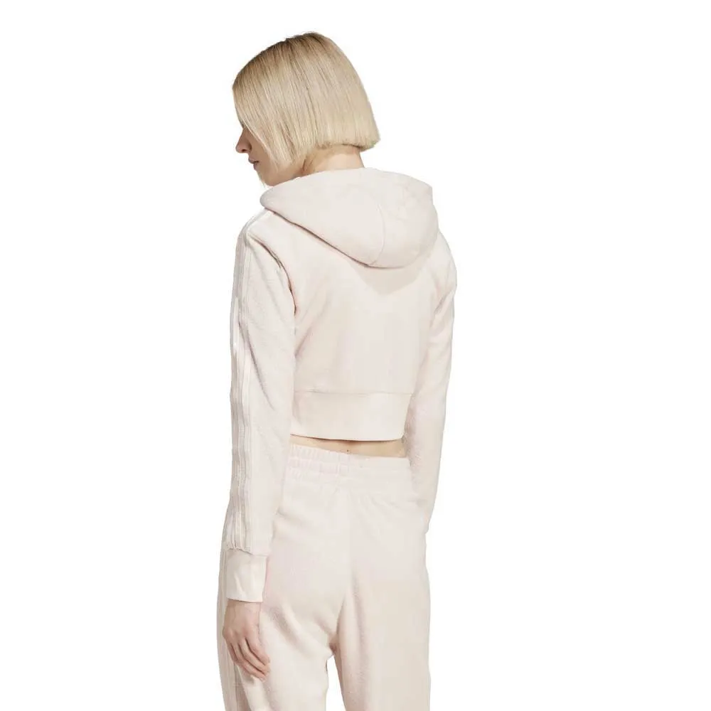 Толстовка adidas Originals Shrt full zip, бежевый/розовый — фото 2