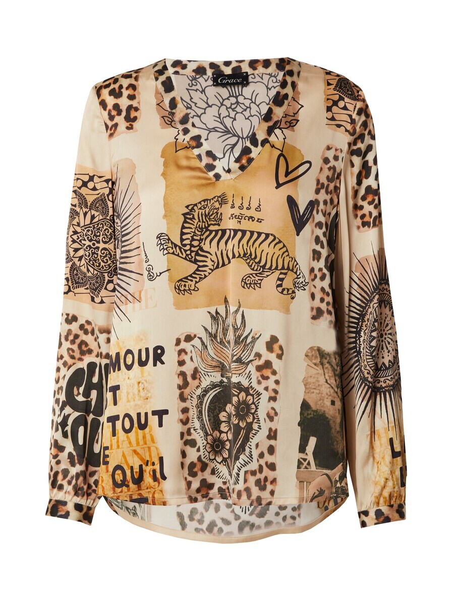 

Блуза Grace Blouse, бежевый/кэмел