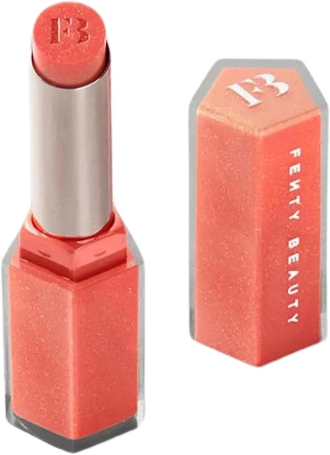 Блеск для губ Fenty Beauty Gloss Bomb Stix High Shi ммer, оттенок C U IN MAUI 06 (коралловый), 3.4 г