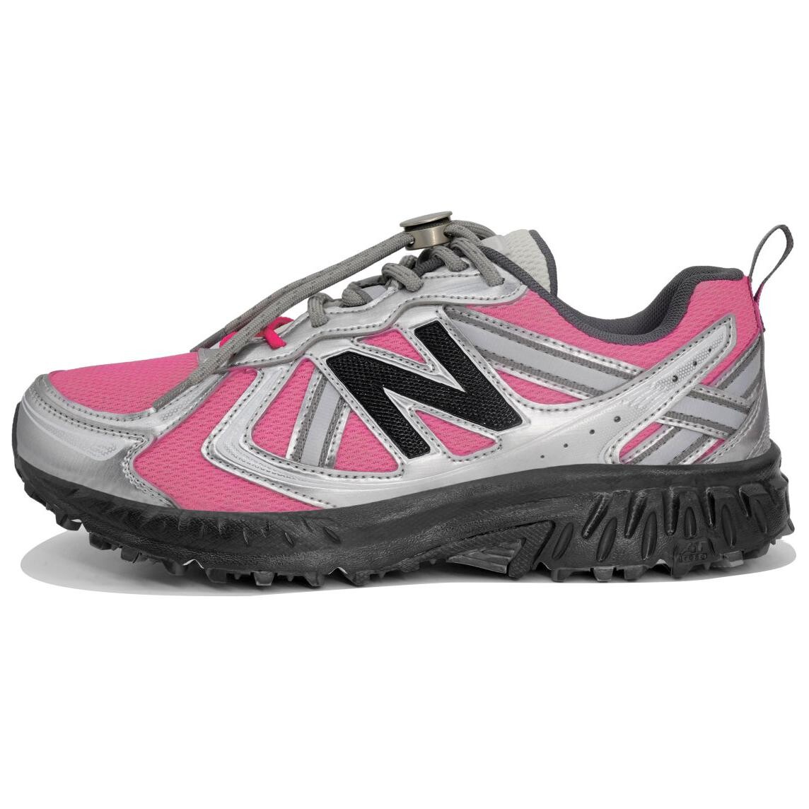 

Кроссовки NB 410 унисекс с низким верхом серебристо-розовые New Balance