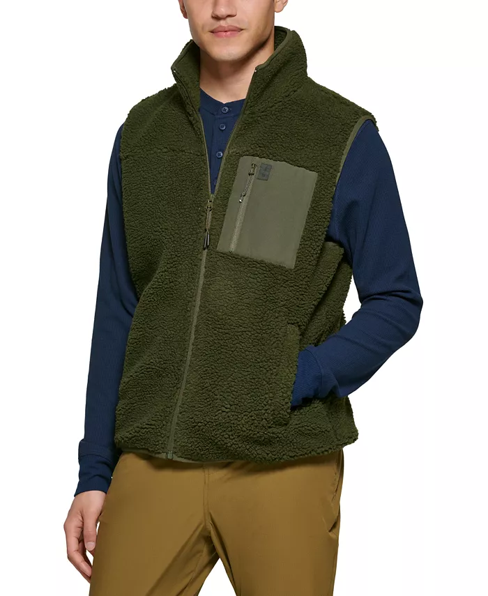 

Мужской жилет Coastal Fleece Full-Mole BASS OUTDOOR, зеленый
