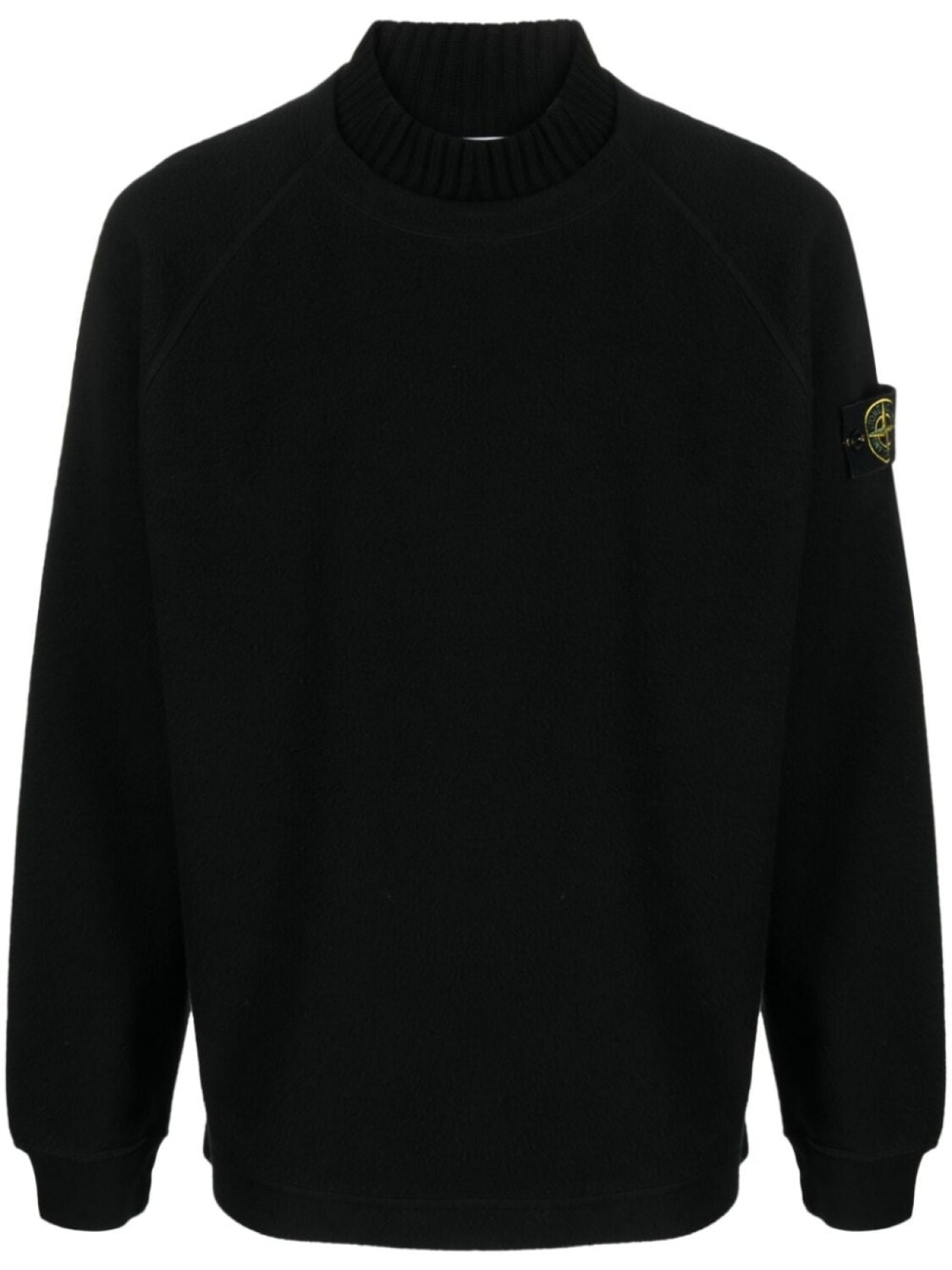 

Stone Island толстовка с нашивкой Compass, черный